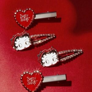 Betty boop hair clips